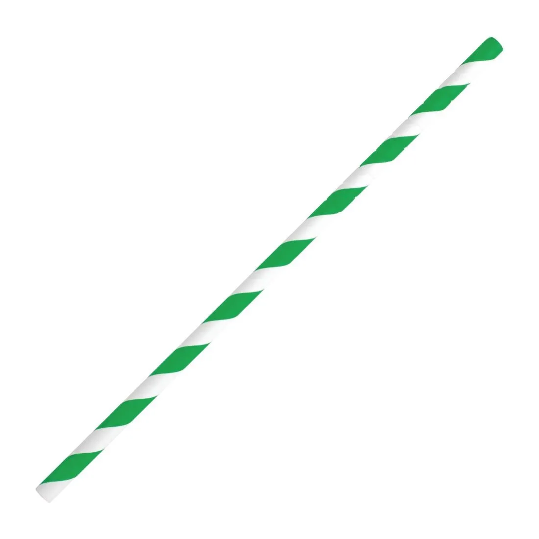 FB140 Fiesta Green Compostable Bendy Paper Straws (Pack of 250)