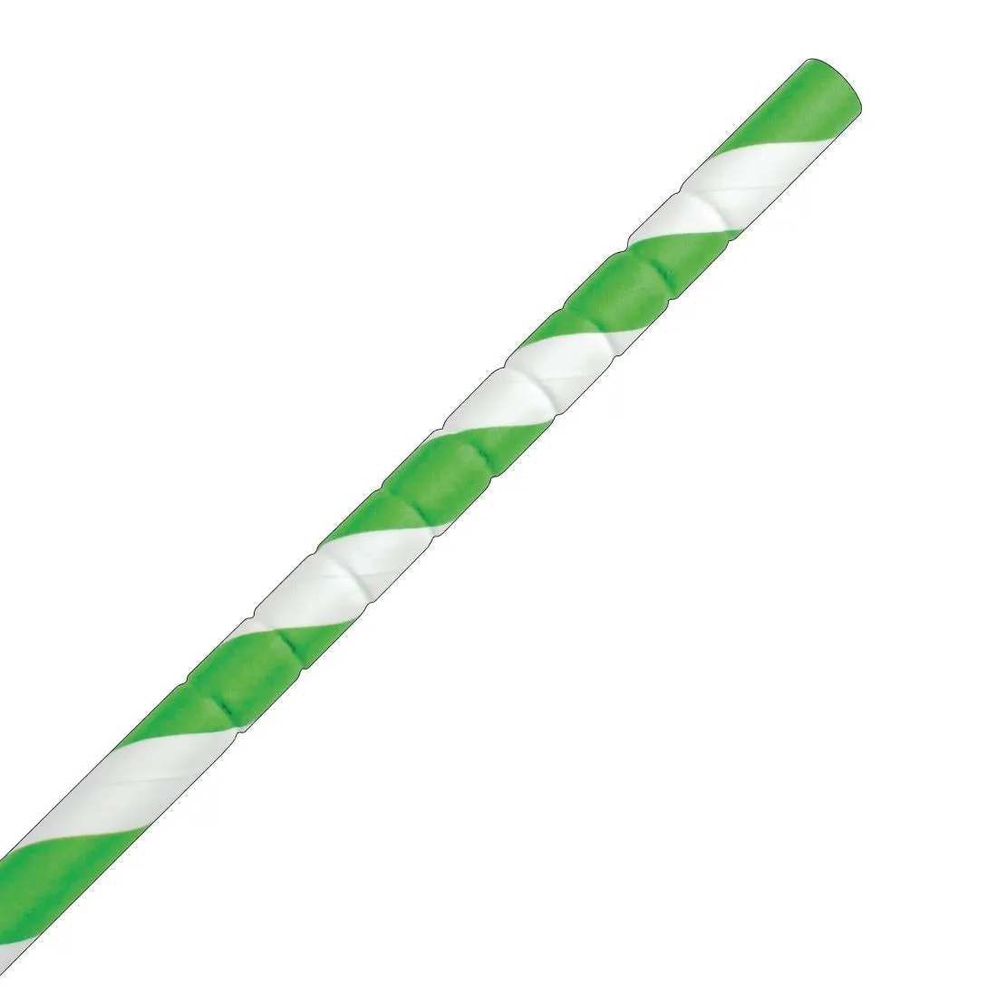 FB140 Fiesta Green Compostable Bendy Paper Straws (Pack of 250)