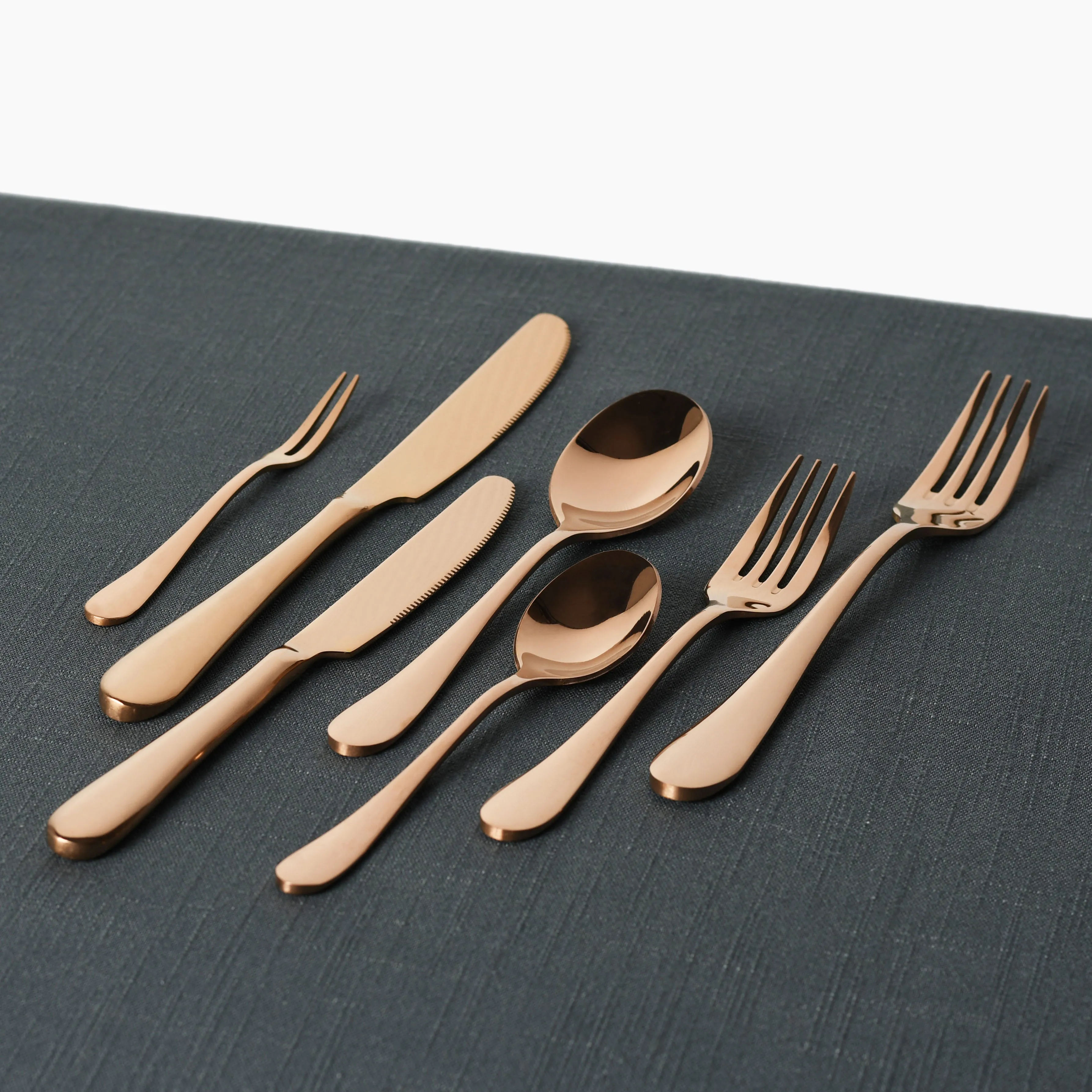 Fork - Entree  Rose Gold