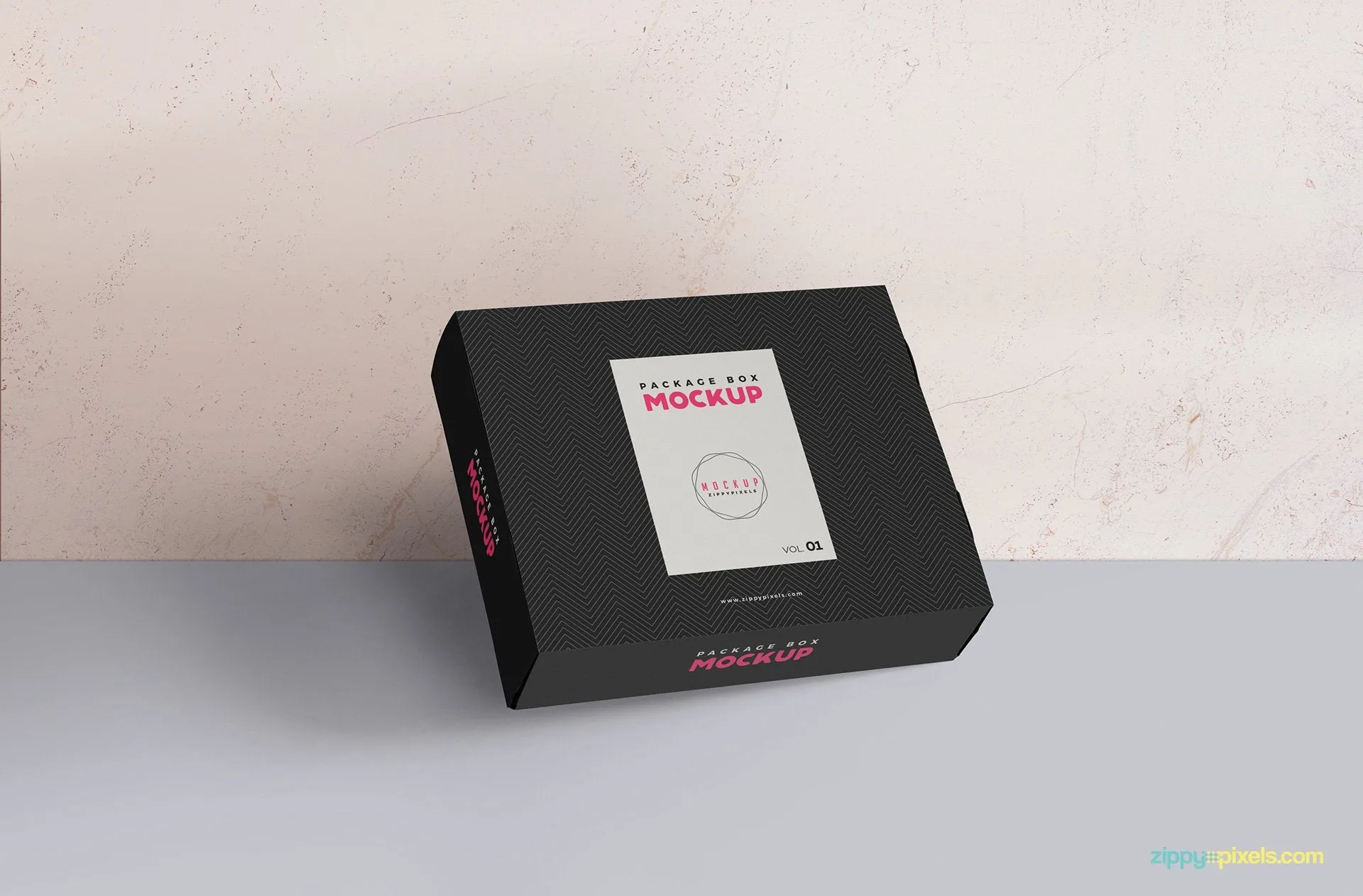 Free Gorgeous Box Packaging Mockup