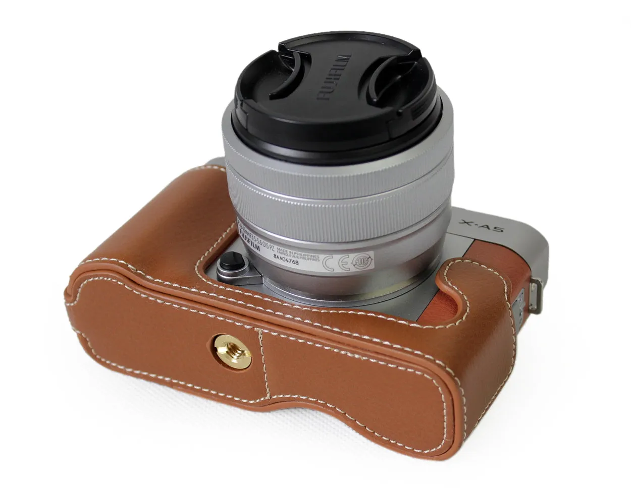 Fujifilm X-A5 Genuine Leather Half Camera Case