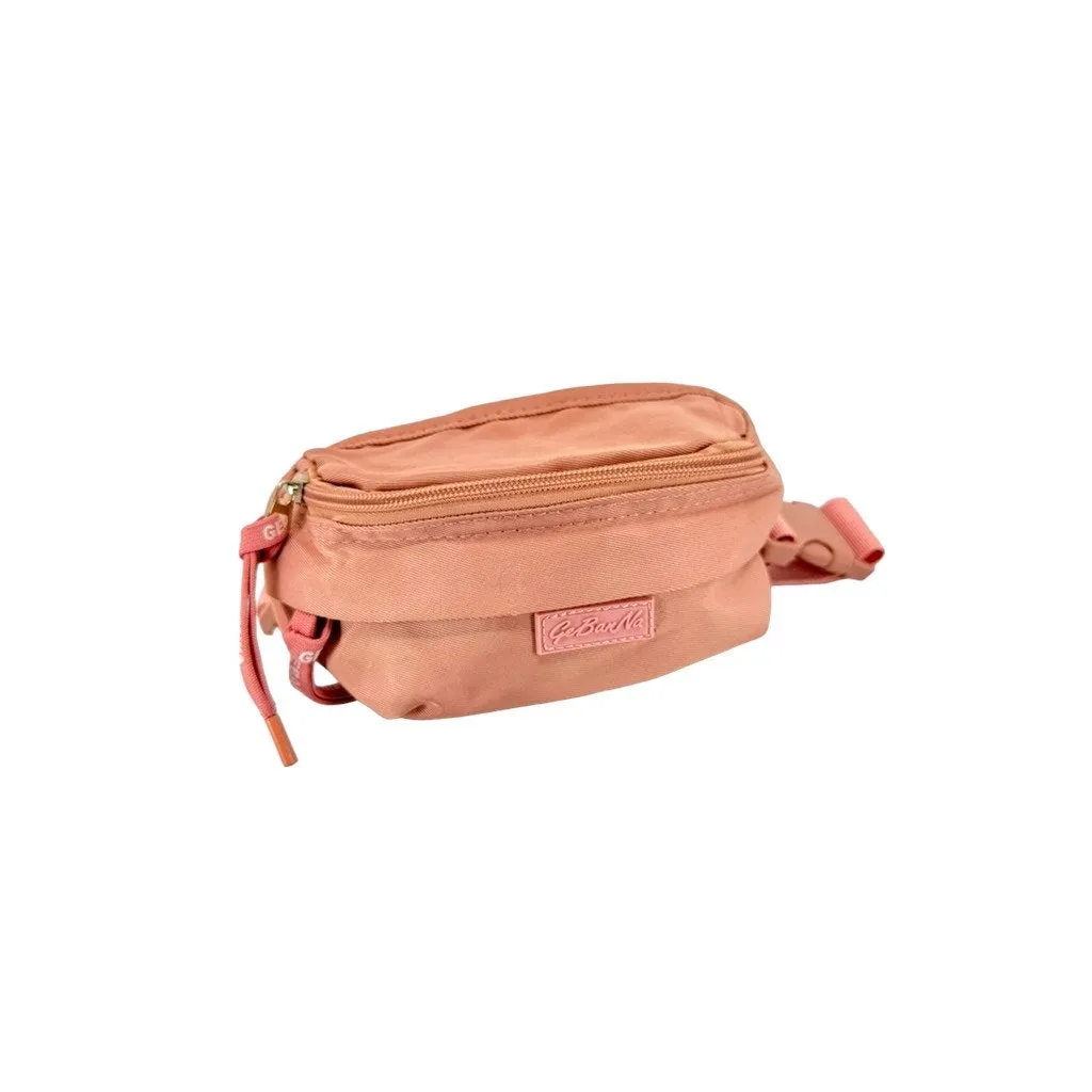 Gebaina Muted Pink Athletic Waist Belt Bag