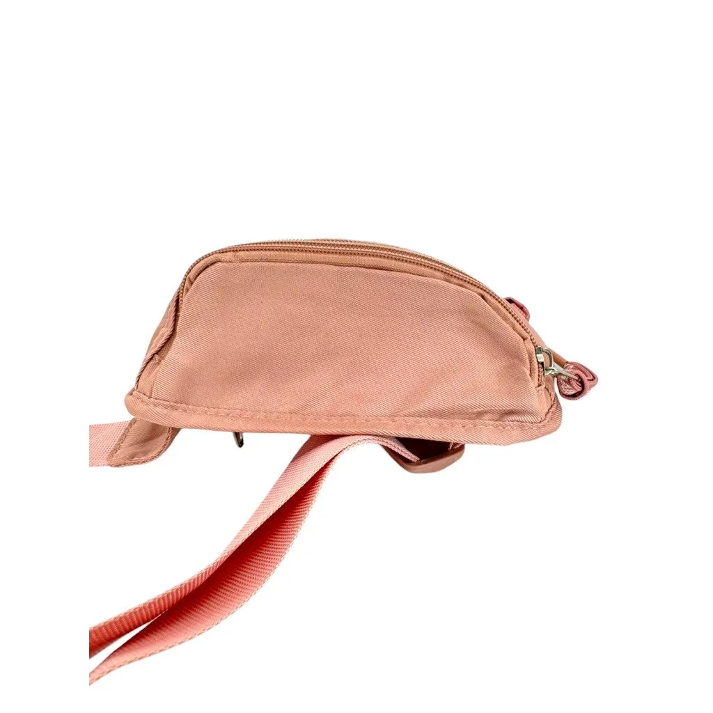 Gebaina Muted Pink Athletic Waist Belt Bag