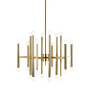 Generation Lighting  24 - Light Chandelier TC10624BBS