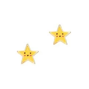 GirlNation Cutie Enamel Studs - Shining Star