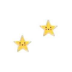 GirlNation Cutie Enamel Studs - Shining Star