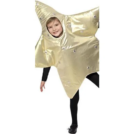 Gold Christmas Star Costume