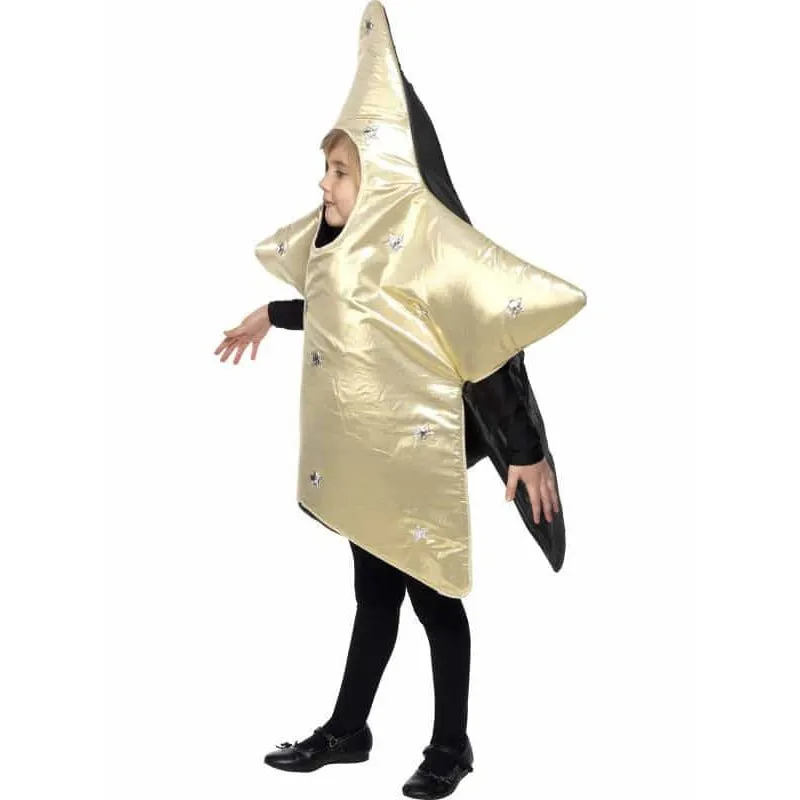 Gold Christmas Star Costume