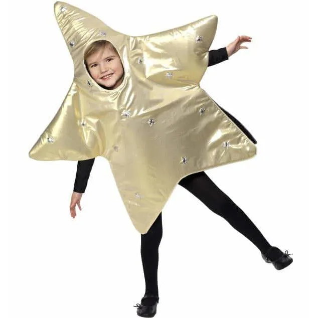 Gold Christmas Star Costume