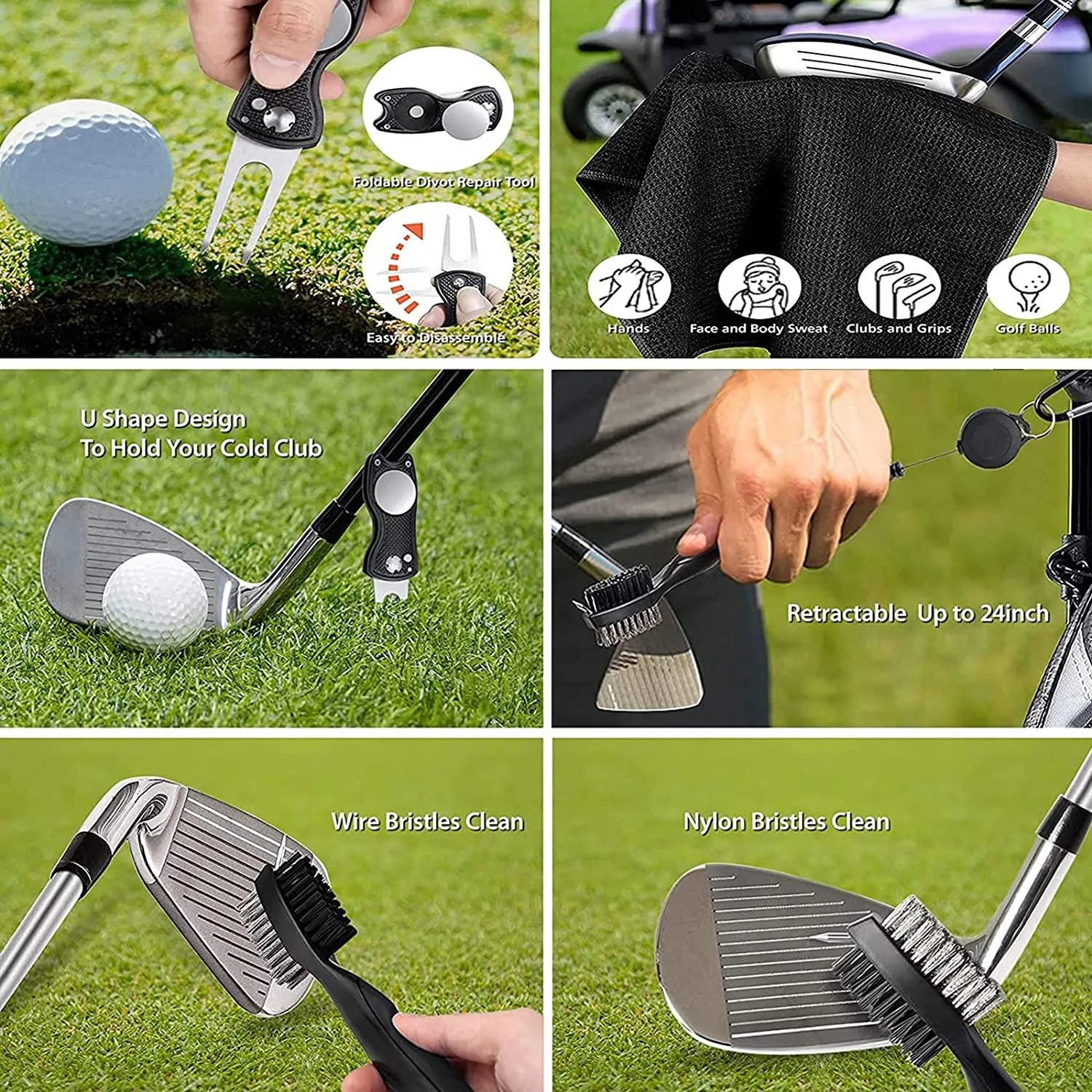 Golf Accessories for Men Women Gift Set