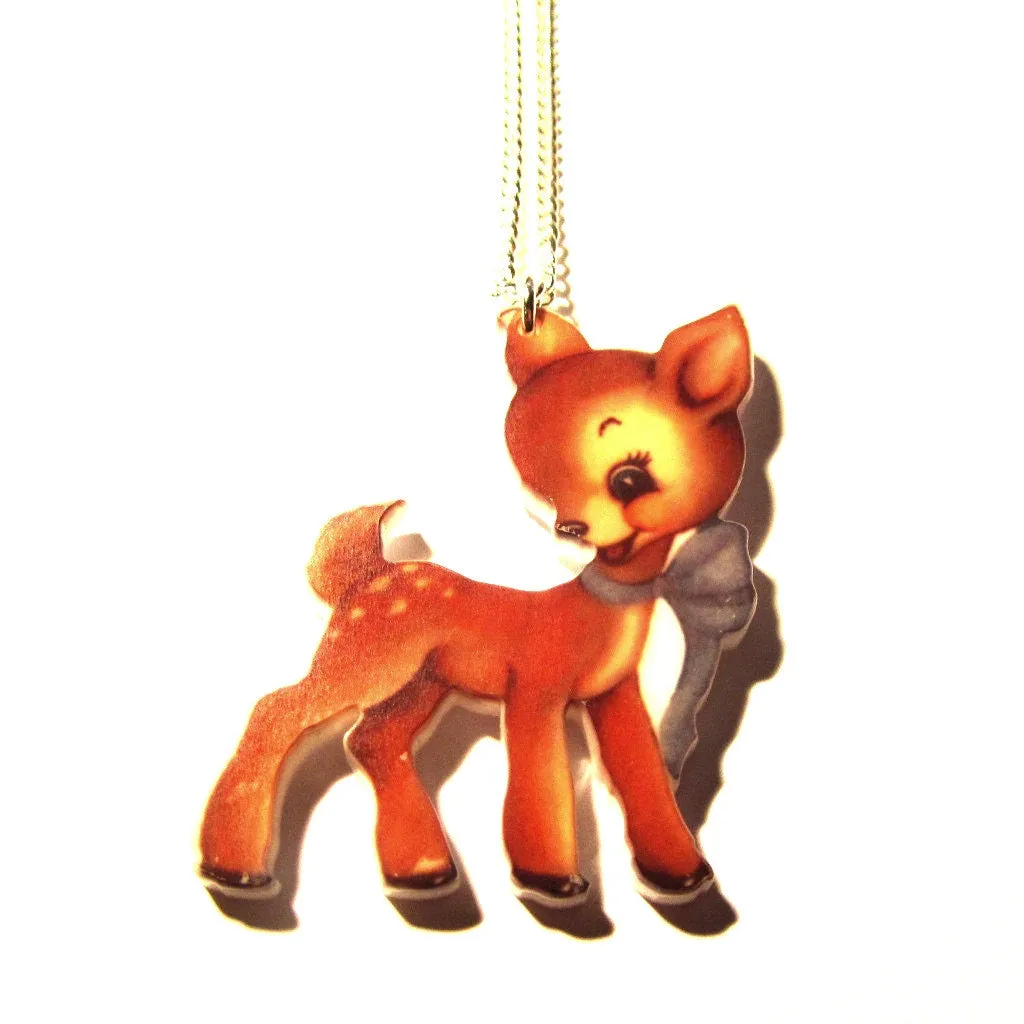 Gorgeous Baby Deer Bambi Style Pendant