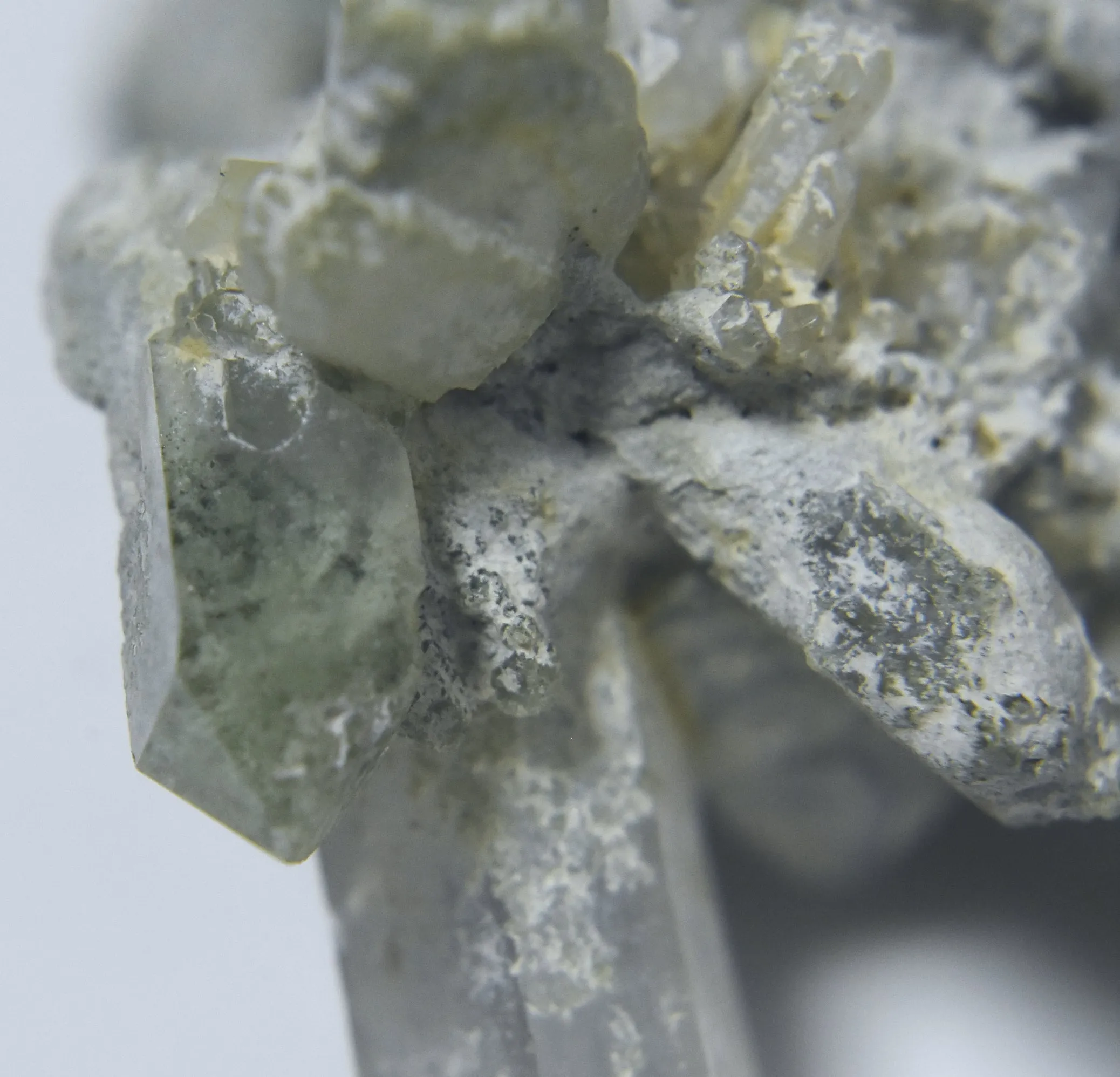 Gorgeous Chlorite Quartz Crystal Cluster Mineral Specimen