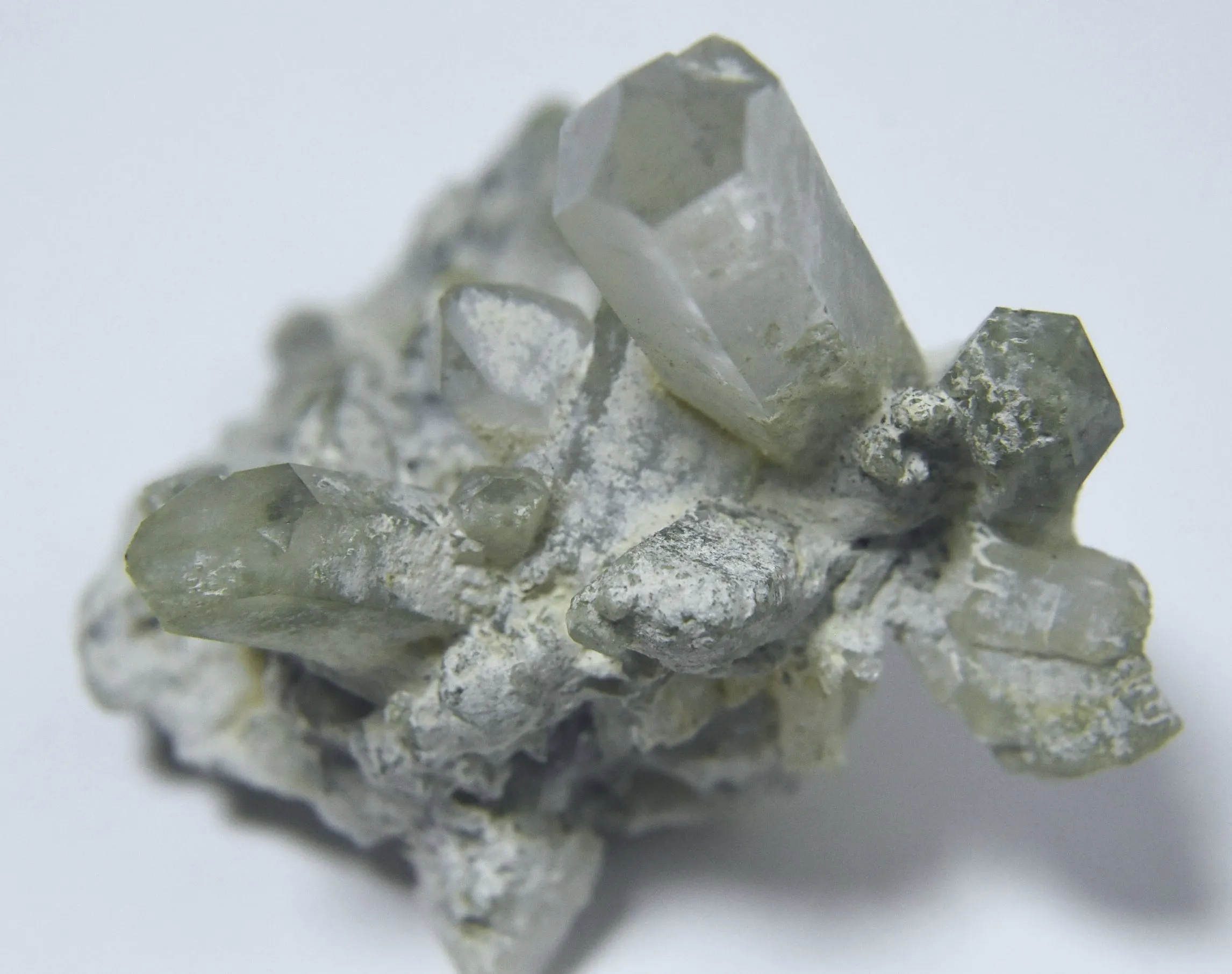 Gorgeous Chlorite Quartz Crystal Cluster Mineral Specimen