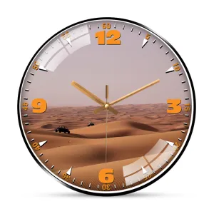 Gorgeous Dubai Desert Wall Clock