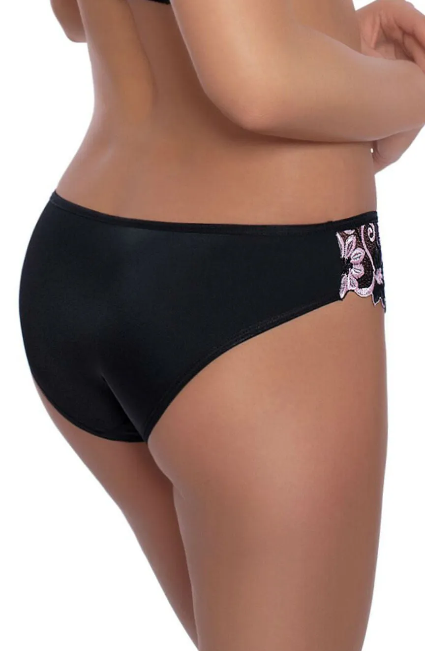 Gorgeous floral panty with rich embroidery