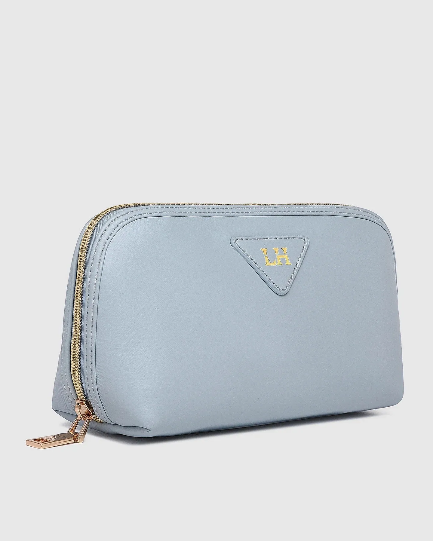 Greta Makeup Bag Dusty Blue