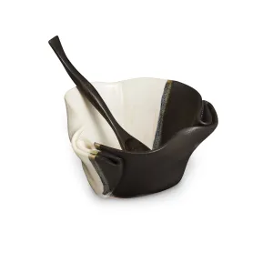 Guacamole Bowl-Black and White