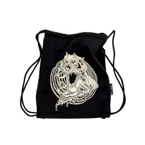 Gym bag black Pizza Hyena