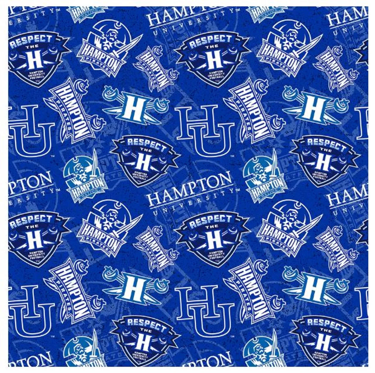 Hampton University Zipper Bag