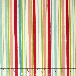 Hello Gorgeous - Gorgeous Stripe Mint Yardage