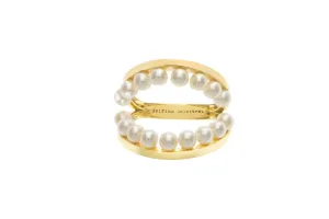 In Between Pearl Ring