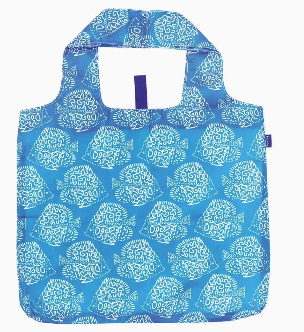 Indigo Fish Reusable Tote