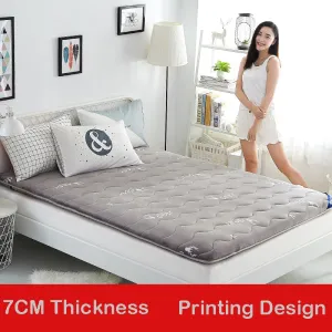 Infant Shining 7CM Mattress Thickened Flannel