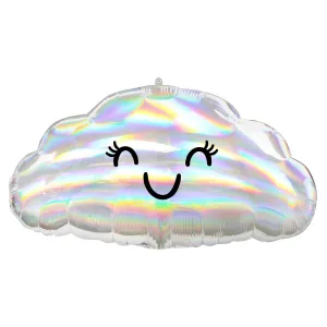 Iridescent Cloud Balloon 23"