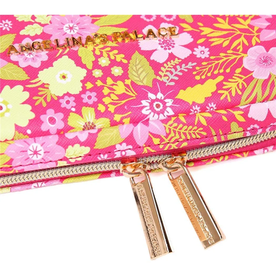 Jewelry Bag Large Blossom Fuschia