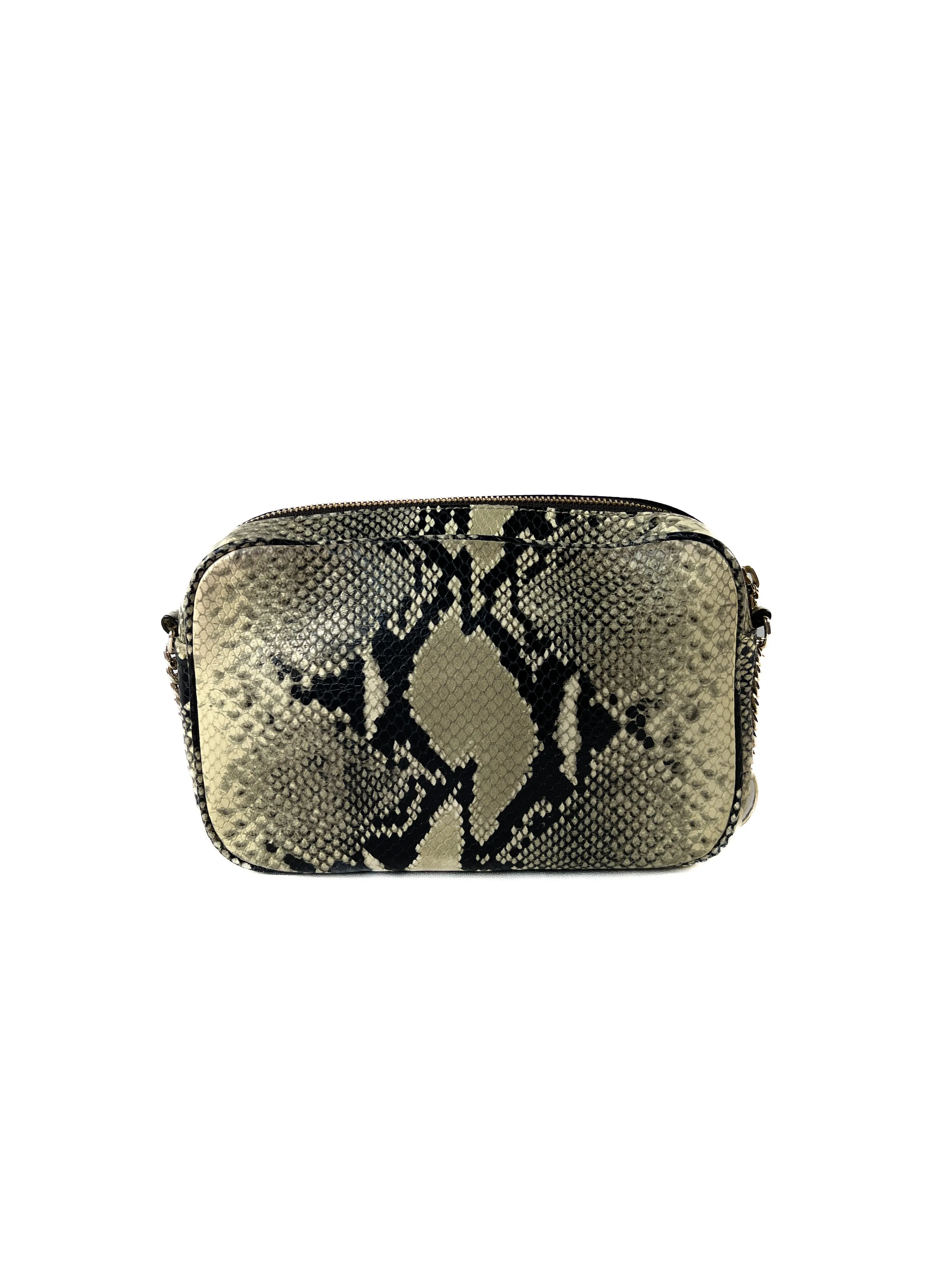 Jimmy Choo python print Athini camera bag