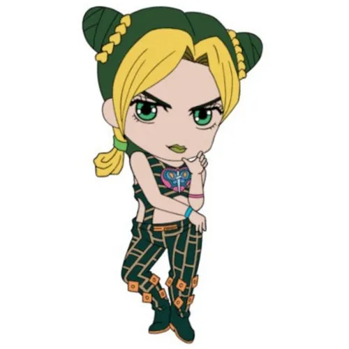 Jojo's Bizarre Adventure Stone Ocean Rubber Strap Medicos 2.5-Inch Key Chain