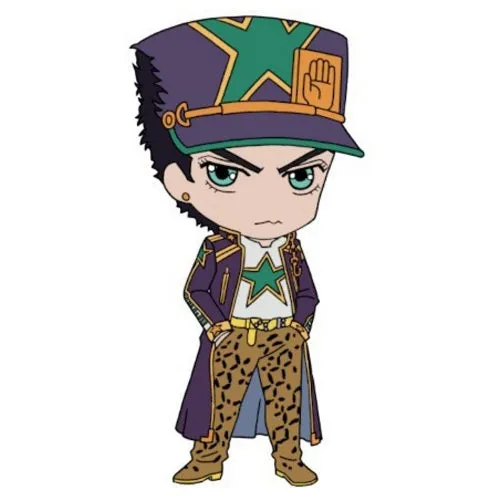 Jojo's Bizarre Adventure Stone Ocean Rubber Strap Medicos 2.5-Inch Key Chain