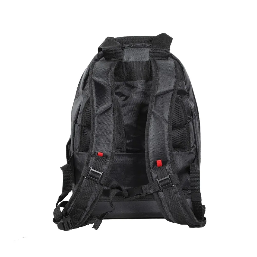 KAPAS High Quality Multifunctional Tool Backpack With Reinforced Base, Multiple Pockets (33 Pockets), Suitable for Electricians, Handymen, Larger Capacity Tool Bag