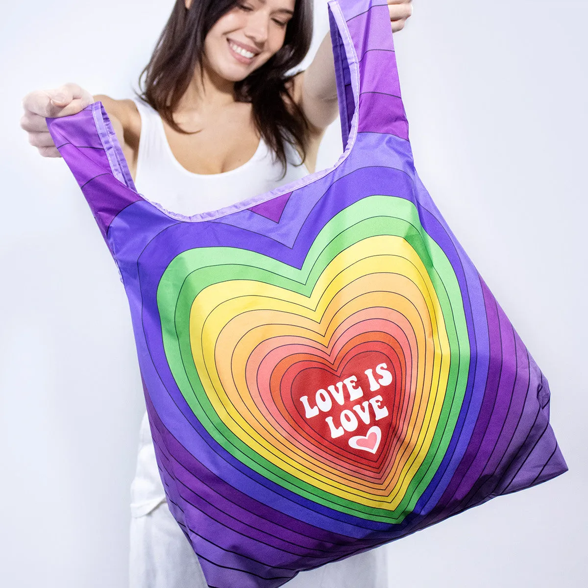 Kind Bag: Reusable Bag Medium Love Rainbow