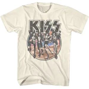 Kiss Space Circle Tee