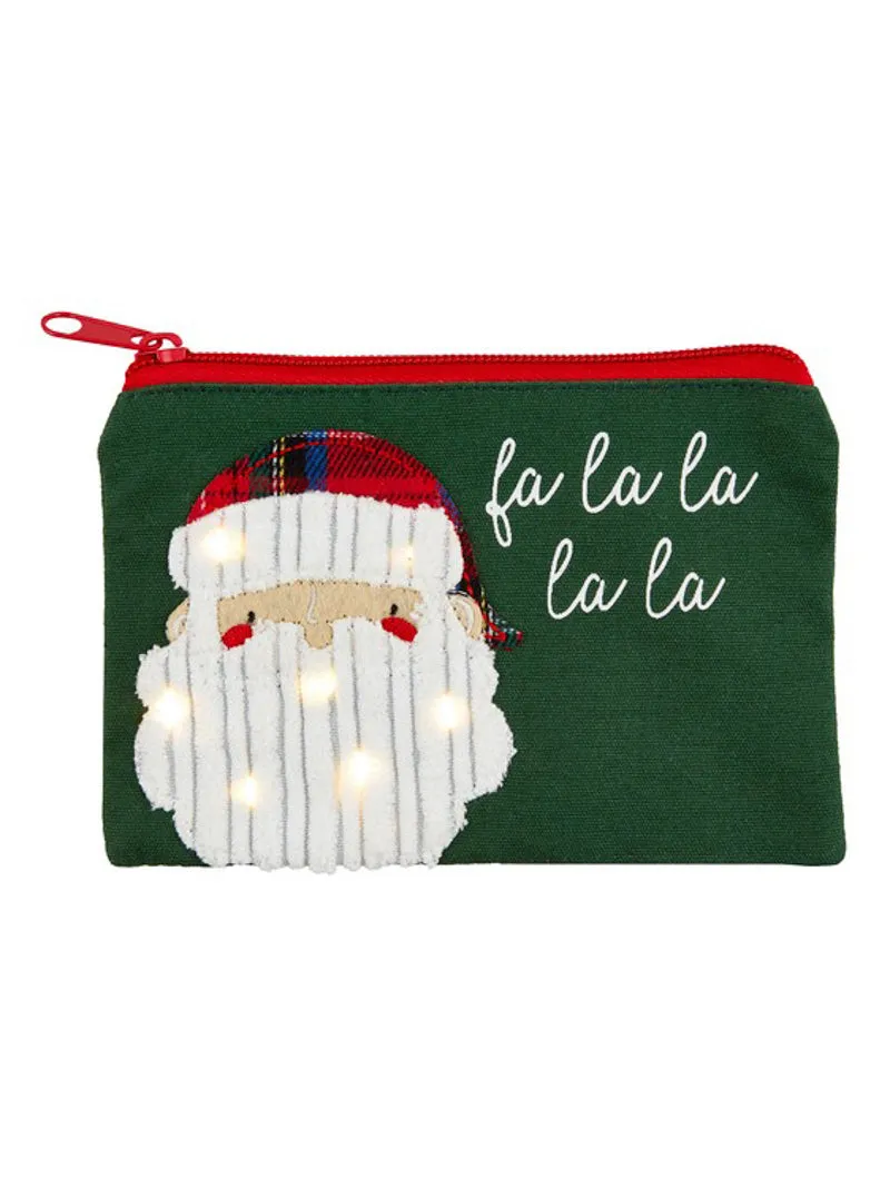 Light Up Christmas Gift Pouch