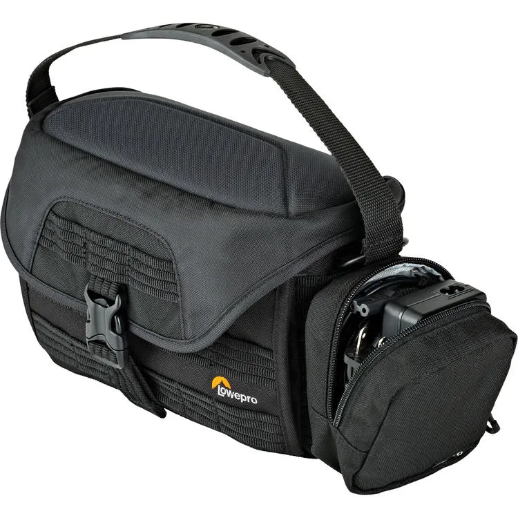 Lowepro ProTactic SH 180 AW Shoulder Bag for Mirrorless Camera System (Black)