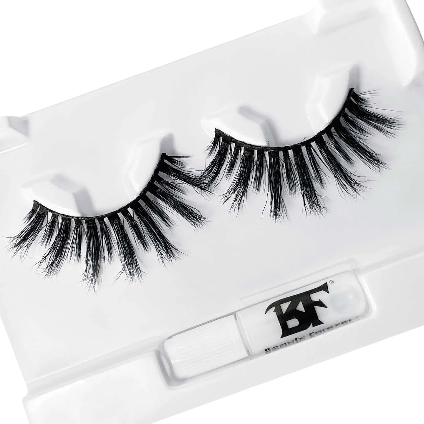 Luxe Faux Mink 3D Eyelashes - Gorgeous Aisha #501 (Fluttery and Wispy Drama)