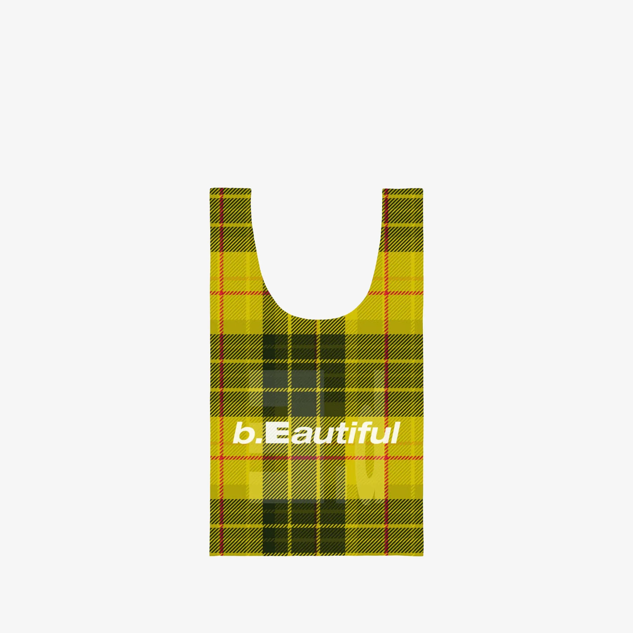 MacLeod Tartan Reusable Bag Yellow