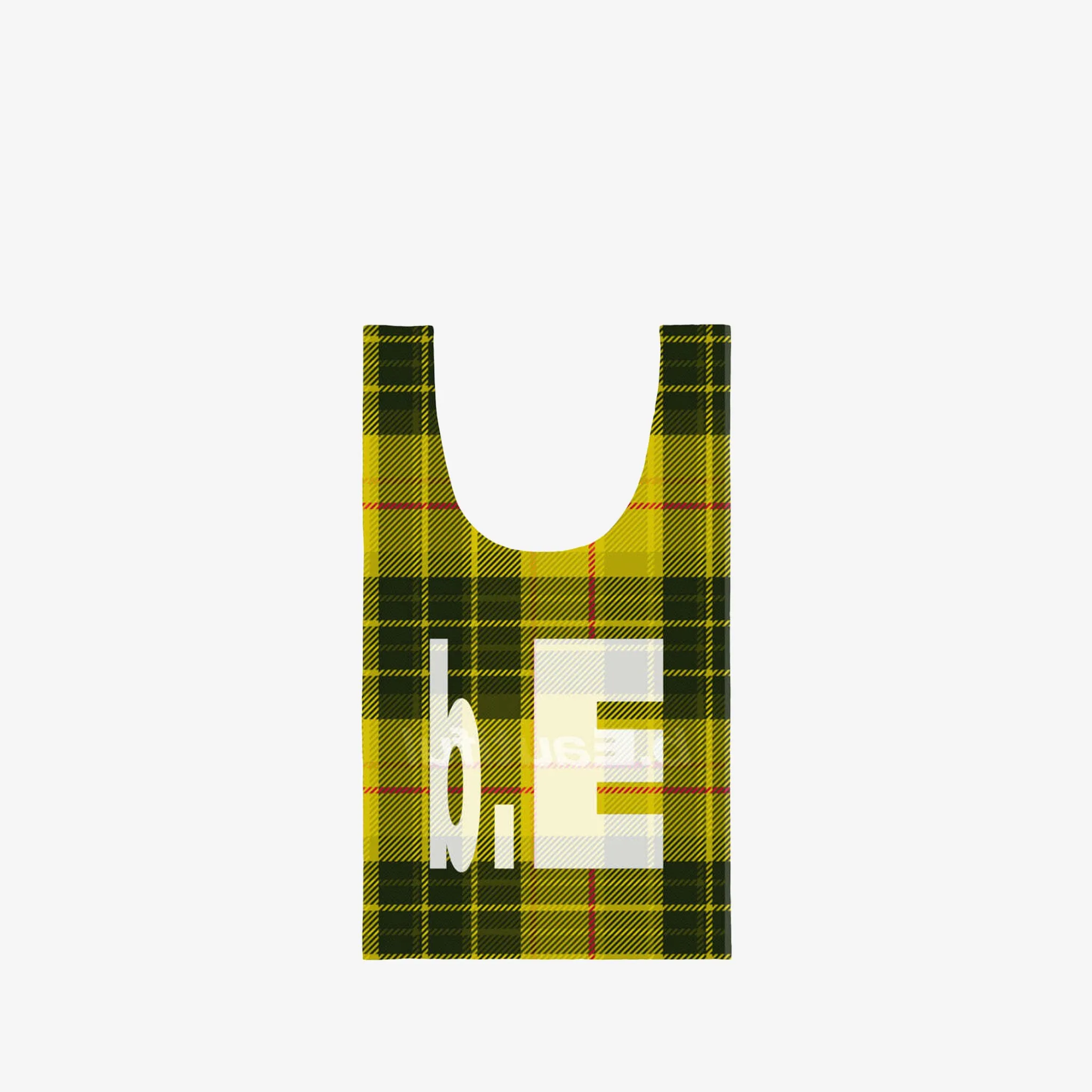 MacLeod Tartan Reusable Bag Yellow