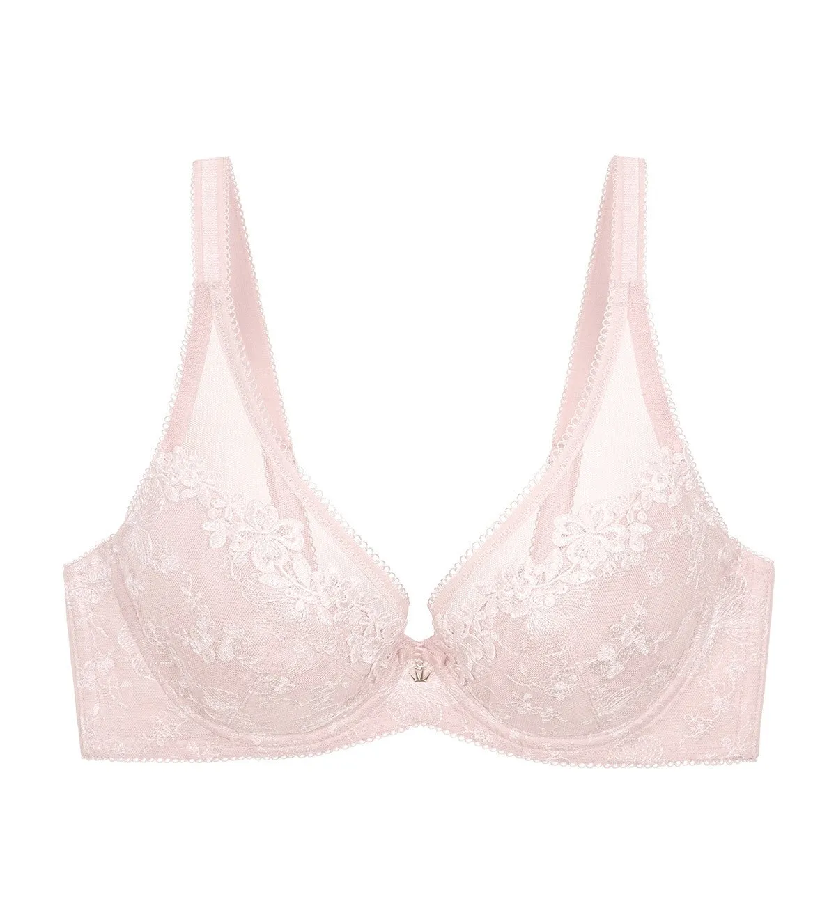 MALLOW EMBROIDERY WIRED PADDED BRA