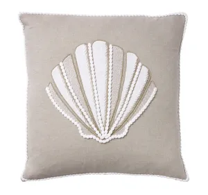 Mauritius Shell 50x50cm Filled Cushion Sand