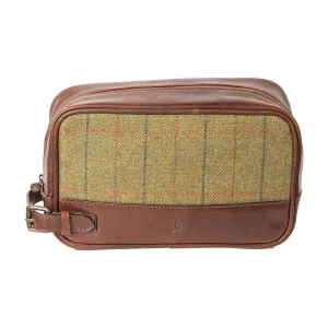 Mens Tweed Wash Bag Ripley