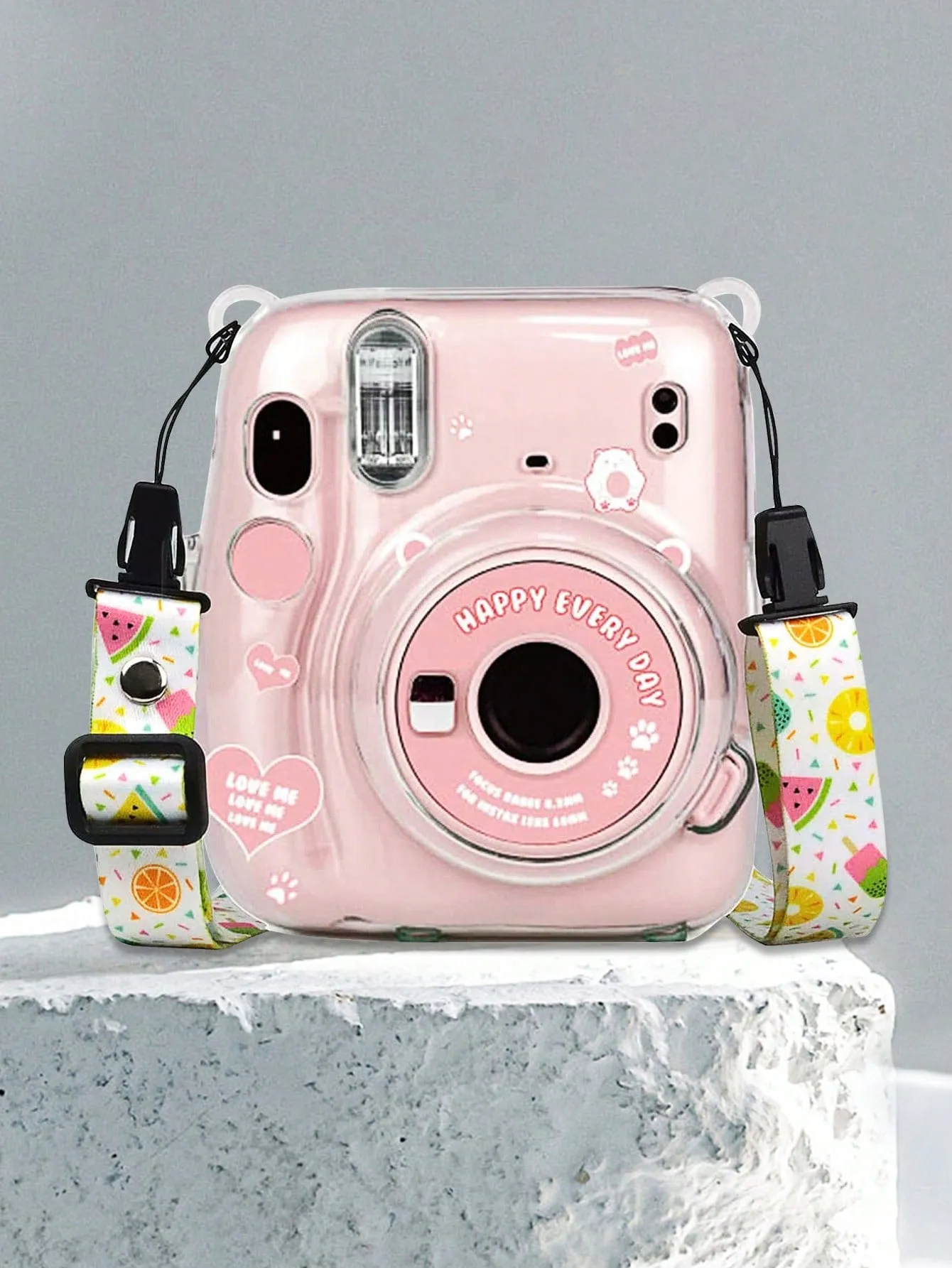 Mini 11 Camera Bag With Crystal Case 3-in-1 Set Including Protective Case