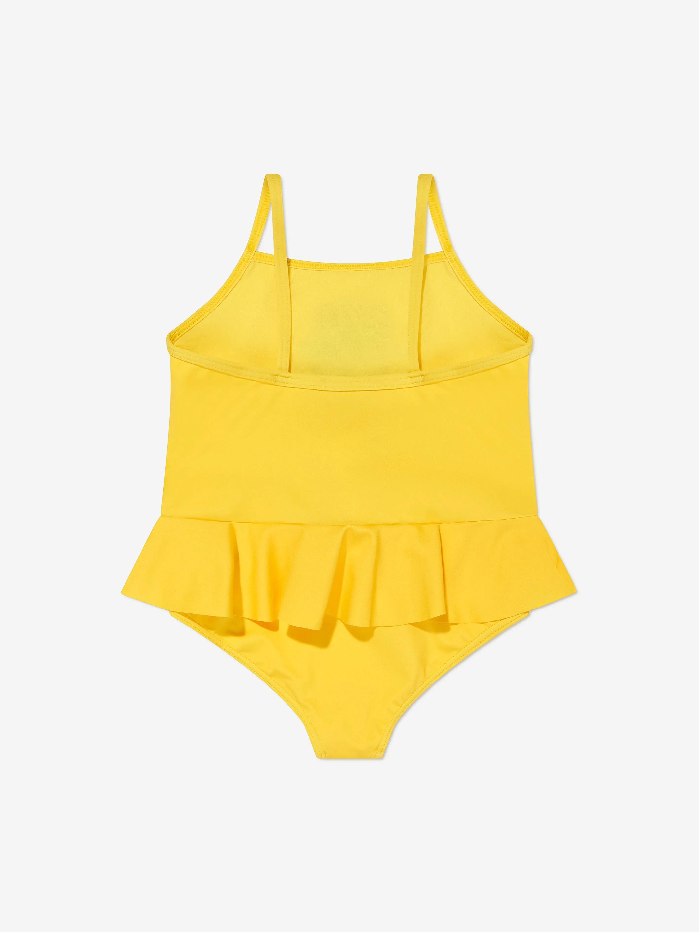 Moschino Baby Girls Teddy Bear Swimming Costume in Yellow