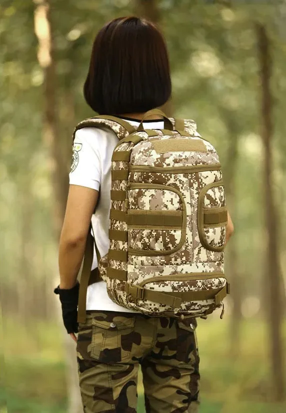 Multi-Pocket Tactical Outdoor Backpack Waterproof 30L