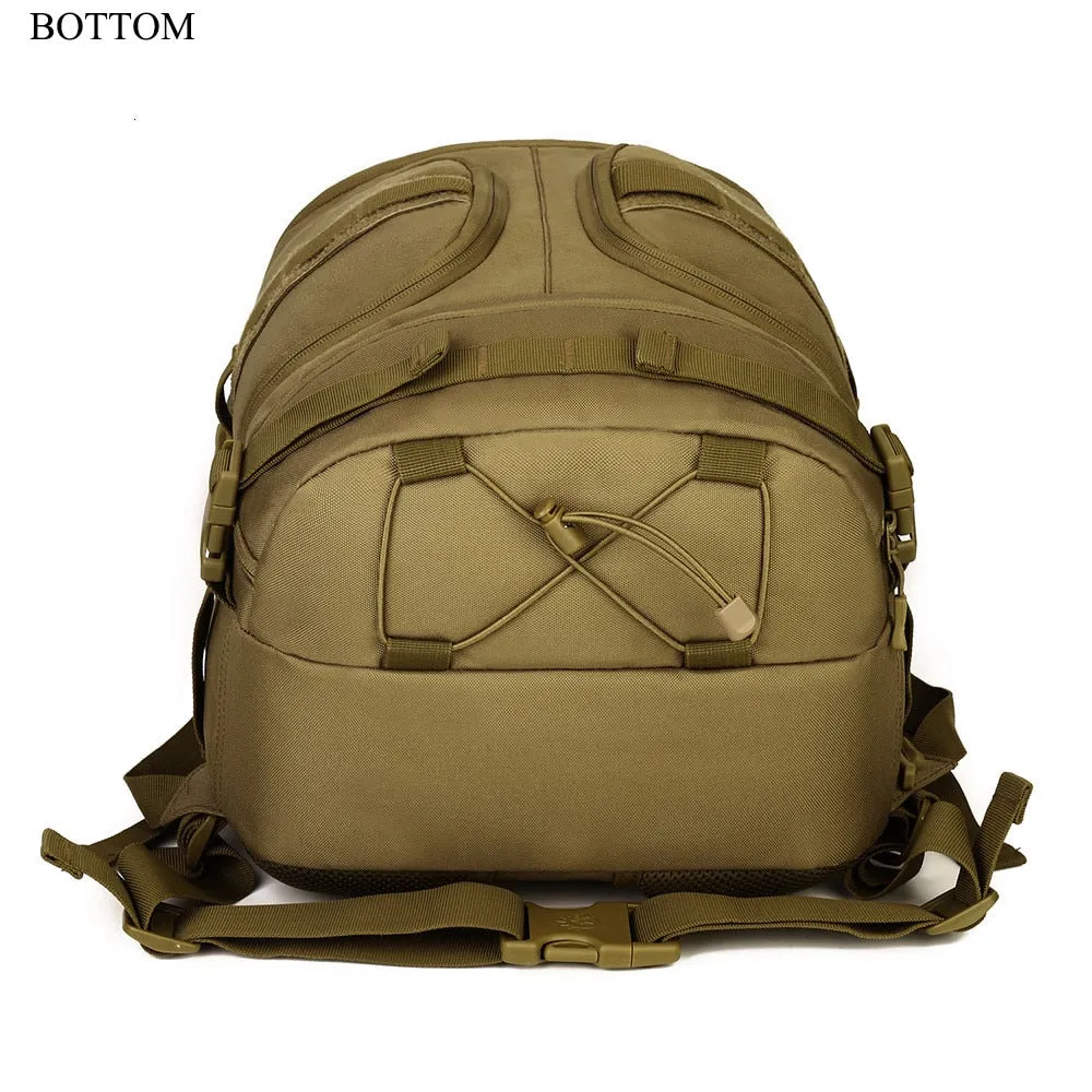 Multi-Pocket Tactical Outdoor Backpack Waterproof 30L