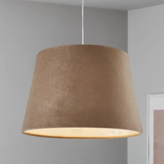 Natural Velvet Light Shade 27cm