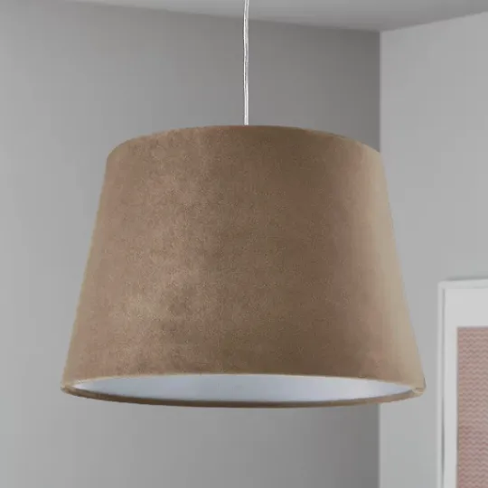 Natural Velvet Light Shade 27cm