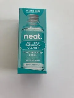 Neat Anti-Bac Bathroom Cleaner Concentrated Refill- Sage & Mint